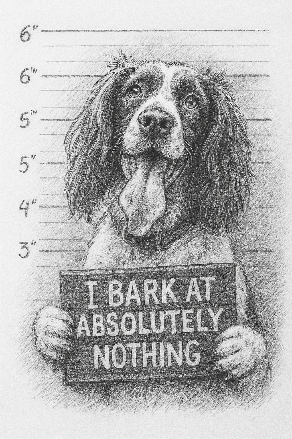 Paw & Order – Custom Mugshot Pet Portrait