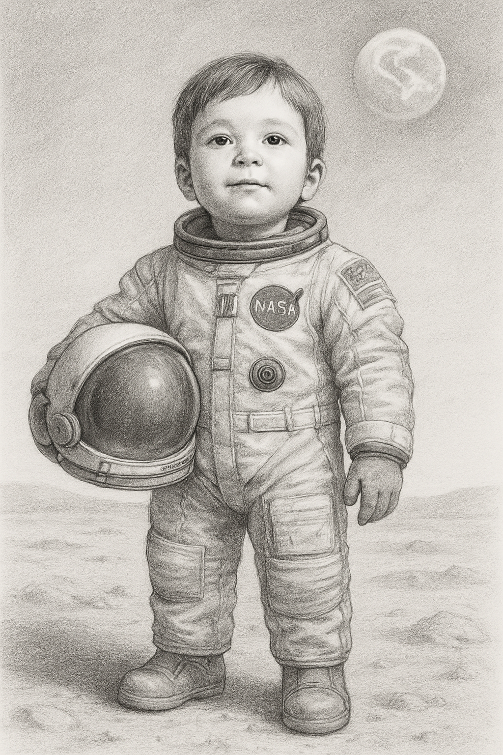Astro child - Custom Portrait