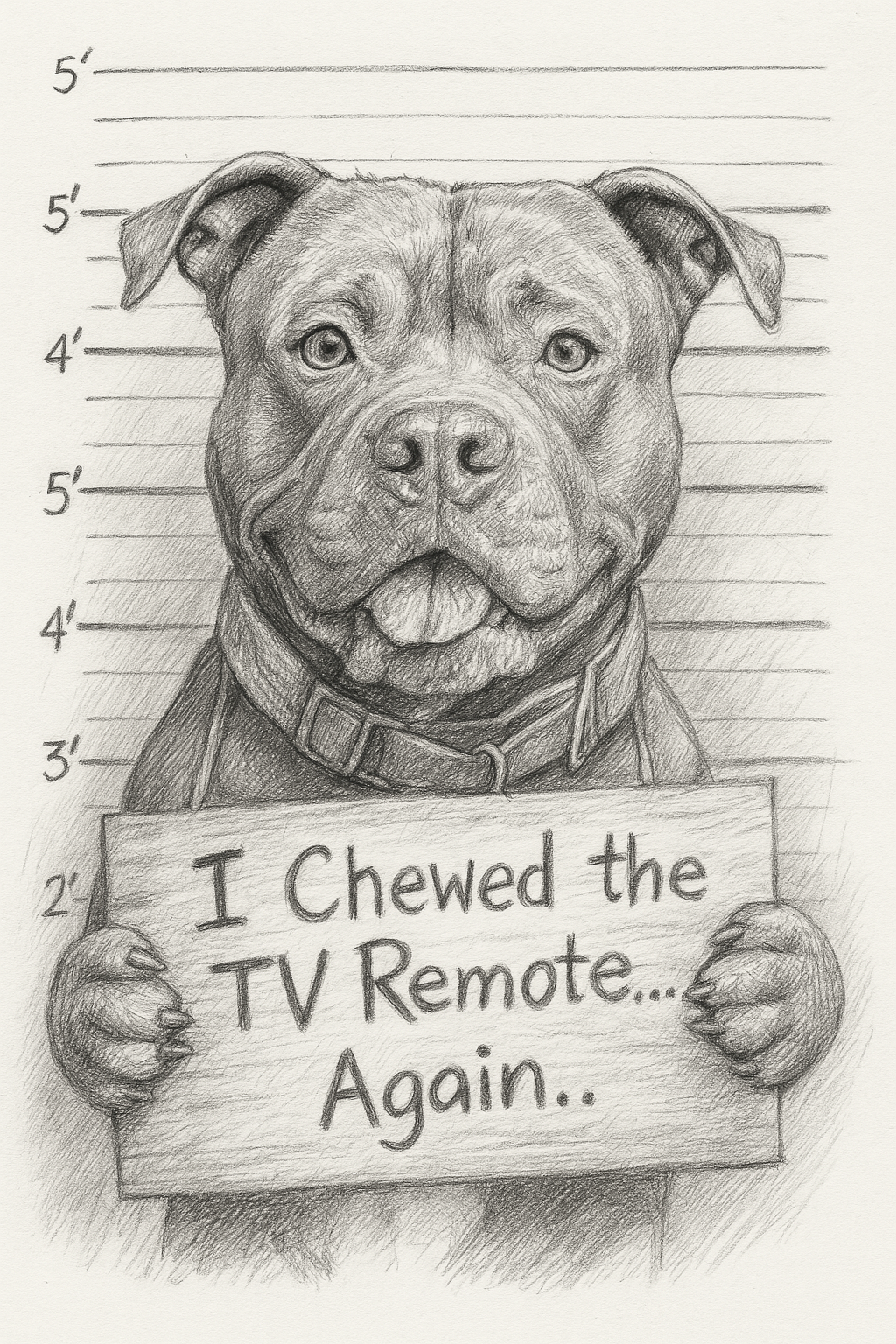 Paw & Order – Custom Mugshot Pet Portrait