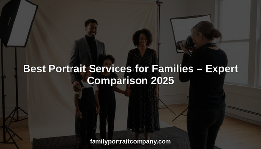 portrait services for families hero header image