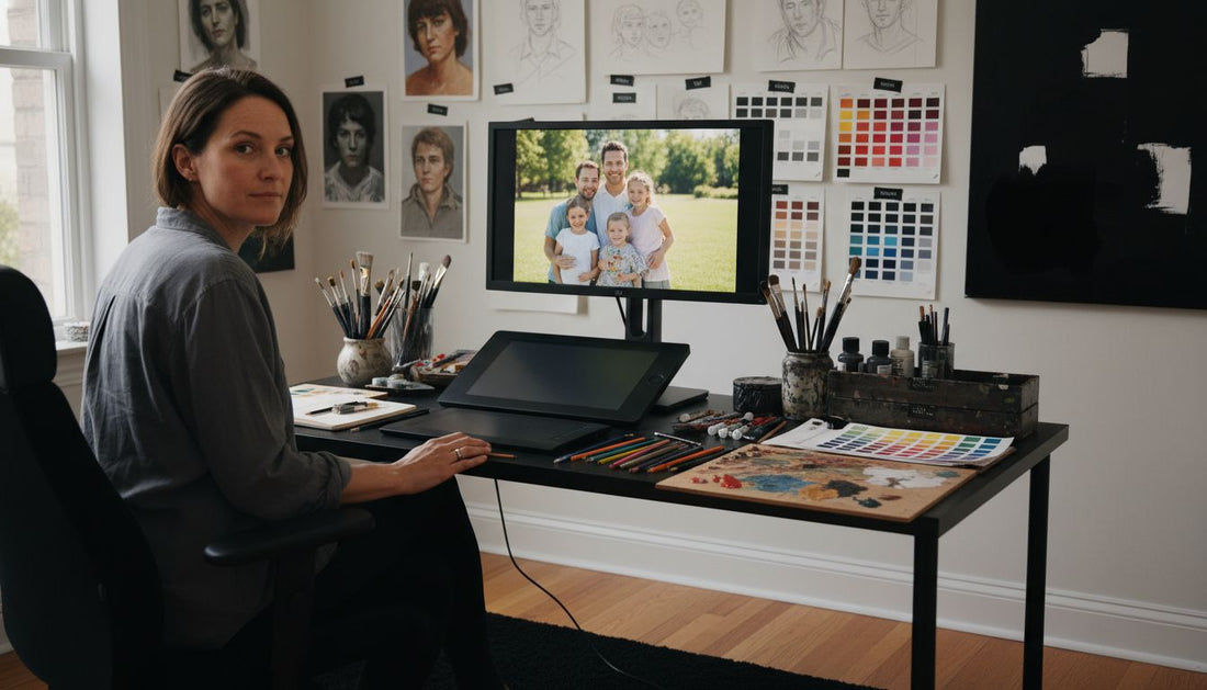 custom portrait studio