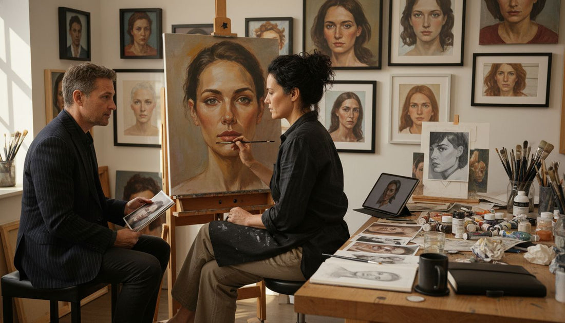 artist portrait studio