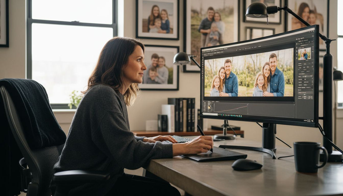 family portrait editing