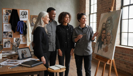 family portrait commission