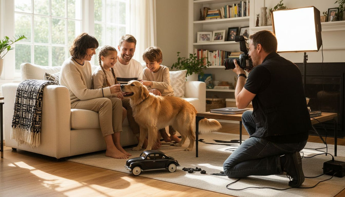 family photography session