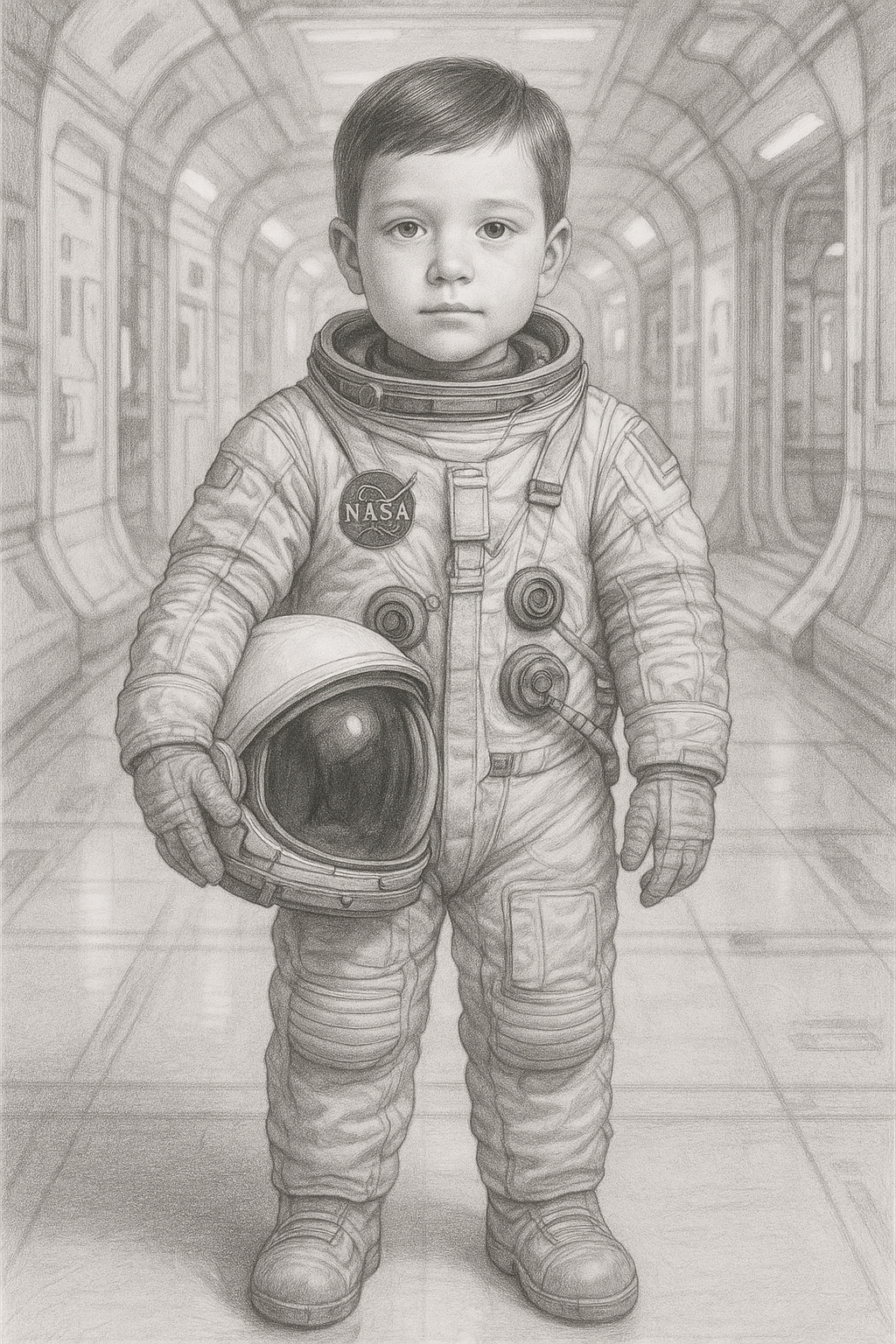 Astro child - Custom Portrait