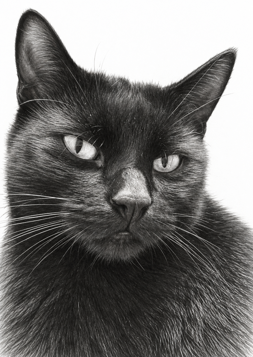 Custom Pet Portrait | Pencil-Style Digital Art