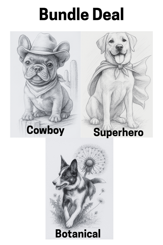 VIP Bundle Deal (3 x Portraits)