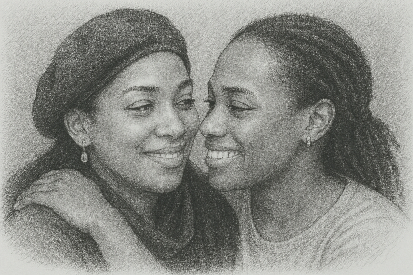 Portrait de famille personnalisé – Transformez vos souvenirs en art