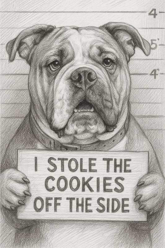 Paw & Order – Custom Mugshot Pet Portrait